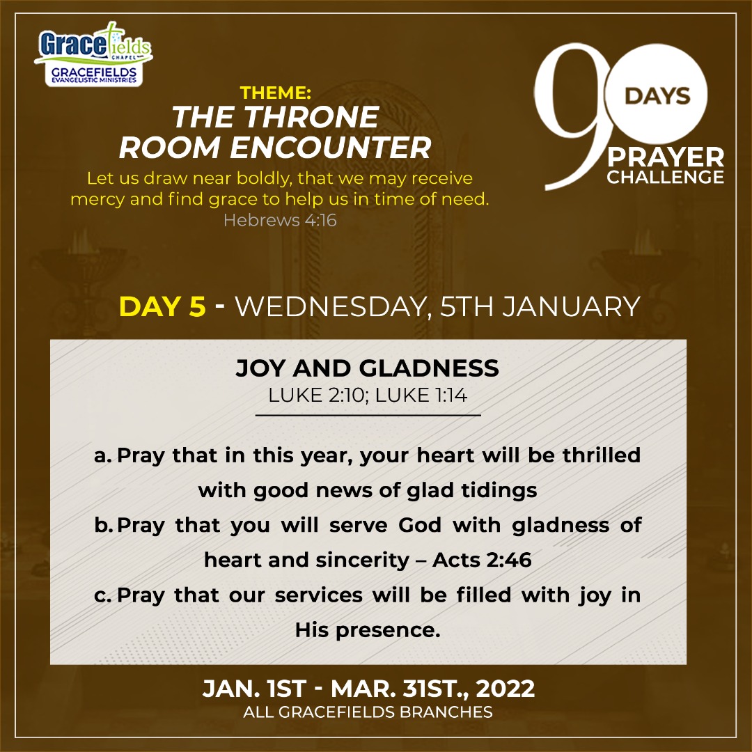 Day 5 - Prayer Challenge 2022