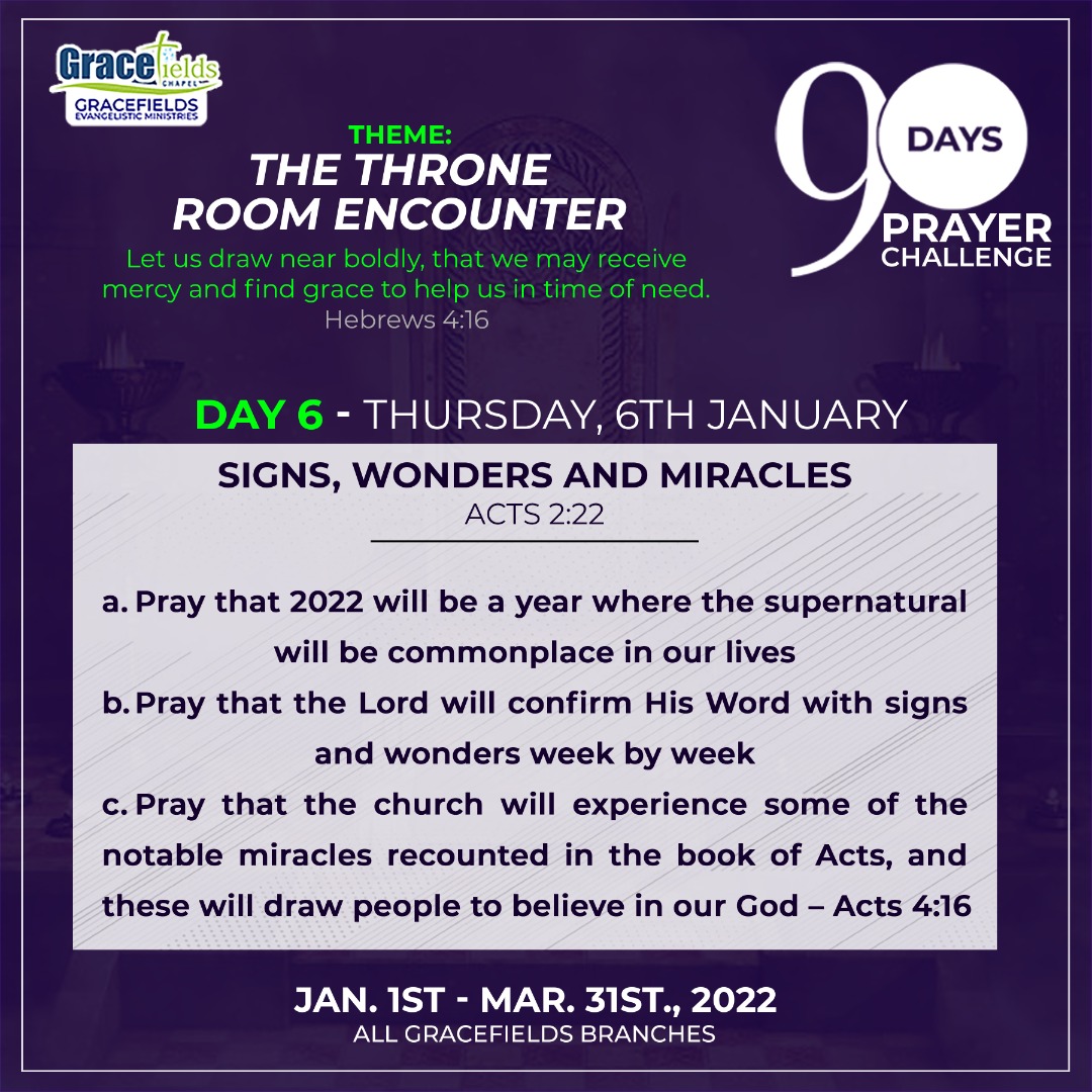 Day 6 - Prayer Challenge 2022