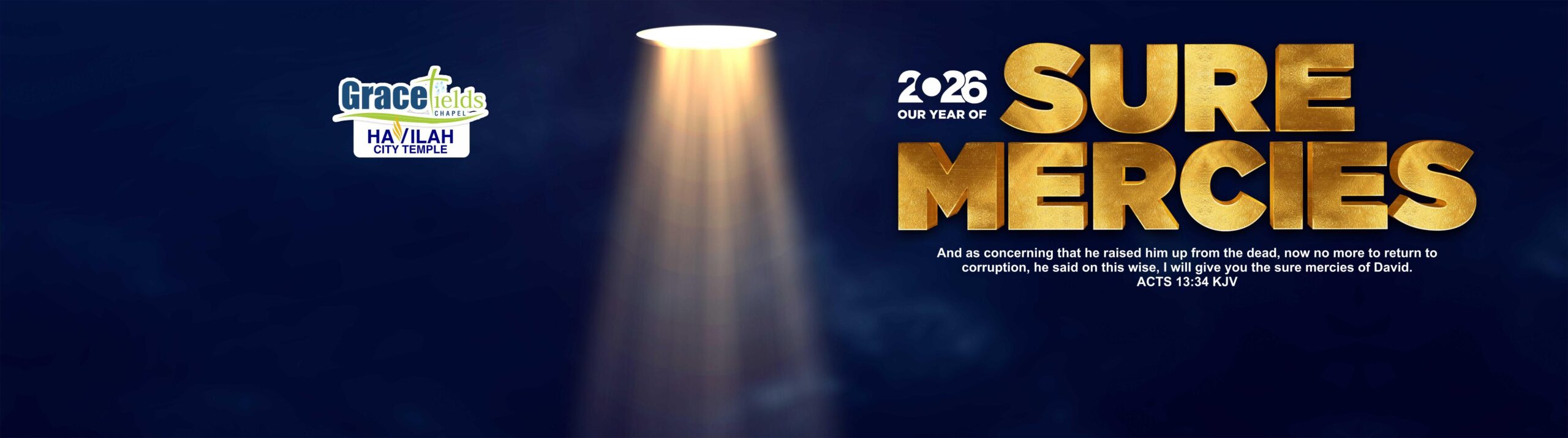 Gracefields Chapel - 2026 Theme